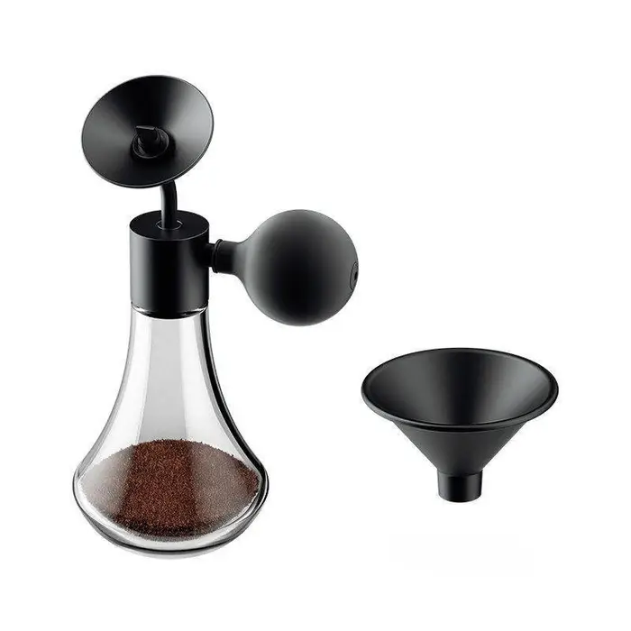 Bouteille testeur d'arômes de café en verre
