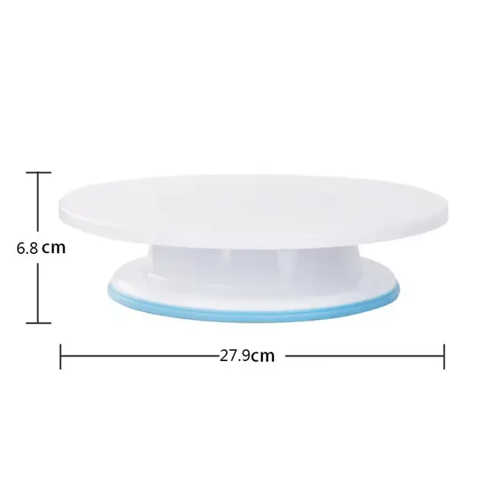 Assiette à gâteau en plastique