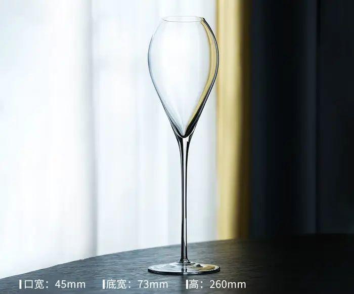 Verres à vin doux Ultra-fins, verres à Champagne à pied haut, verres à vin blanc rouge haut de gamme