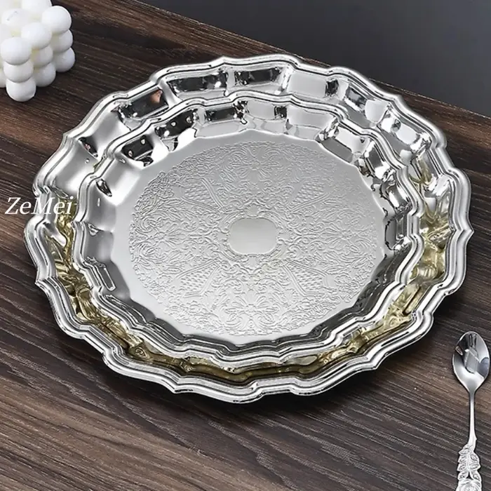 Assiette à gâteau de style européen