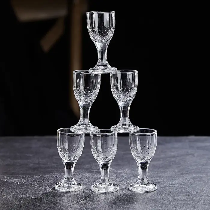 6 pièces ensembles exquis verre à vin