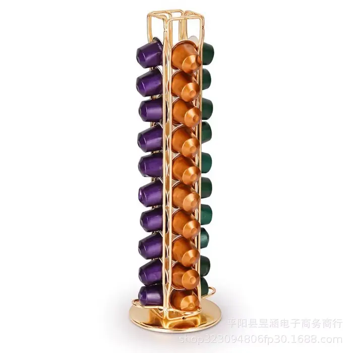 Support rotatif pour 40 capsules de café Nespresso