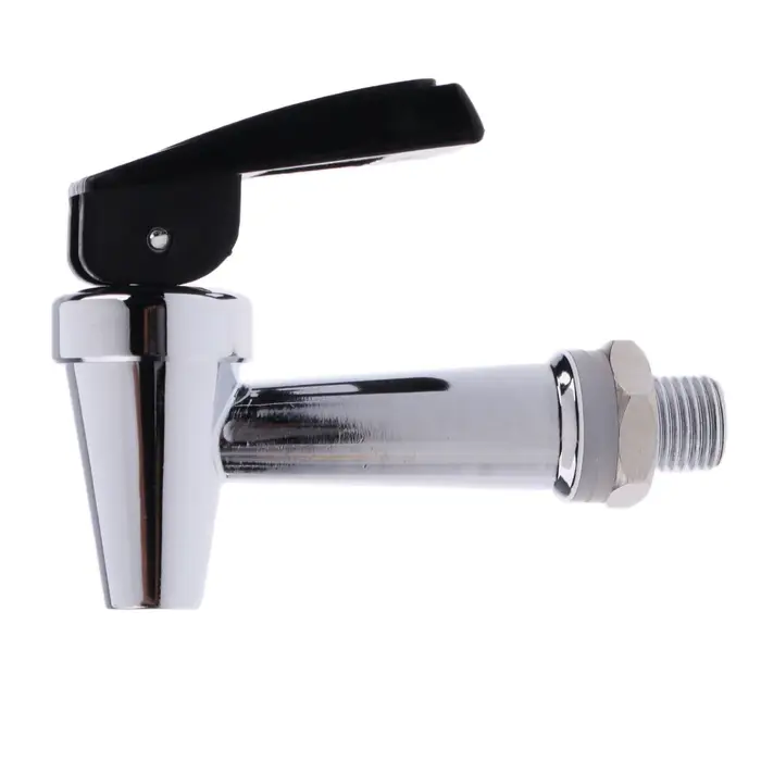 Robinet de contrôle de débit de boissons chaudes, robinet de boissons chaudes à café, argent intermé