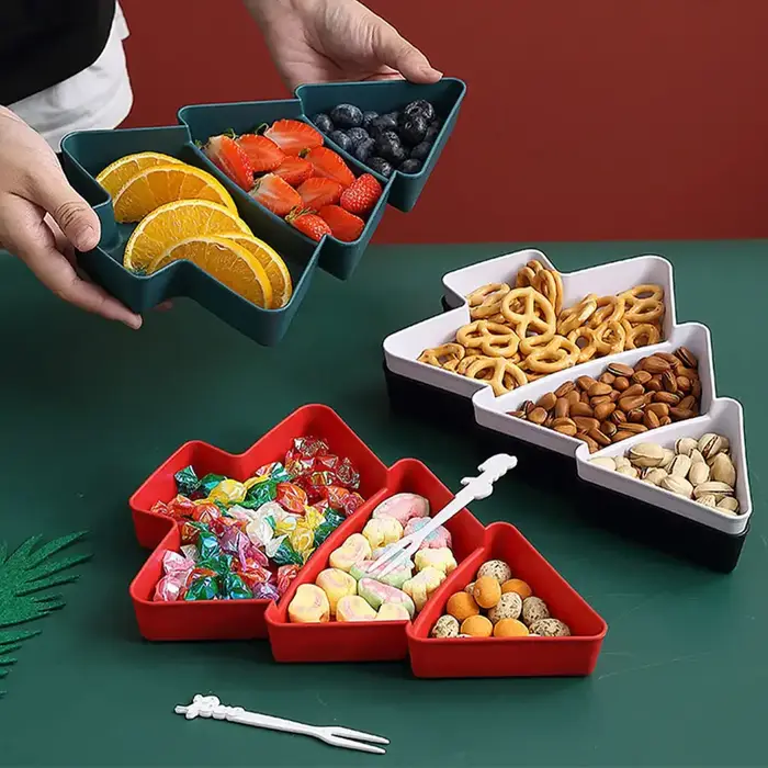 Assiette de fruits pour arbre de Noël
