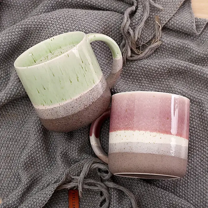 Tasses rétro en céramique grande capacité tasse