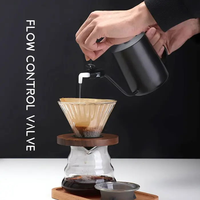 Coffeeware-Bouilloire goutte à col de cygne à bouche fine