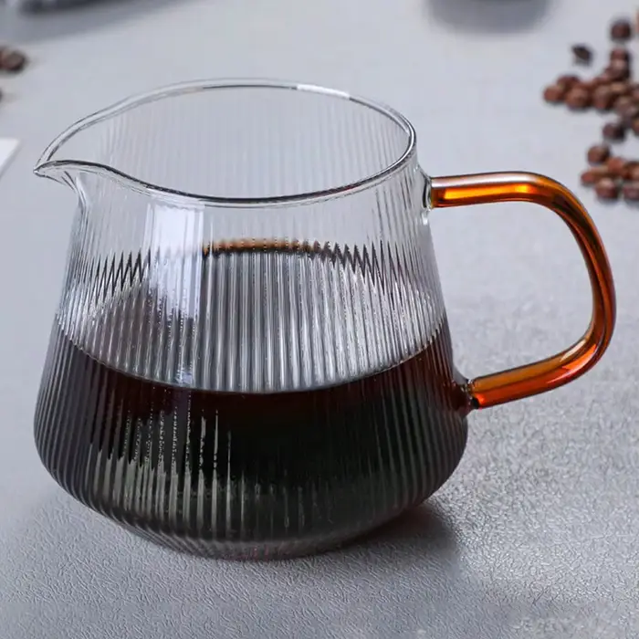 Leeseph-Serveur de café en verre pour verser sur le café et le thé