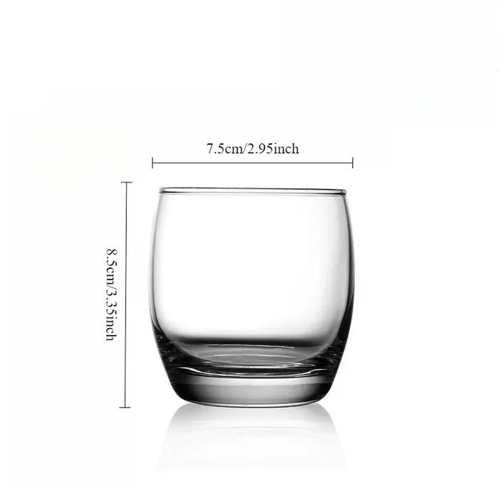 Verres à bière de luxe légers pour la maison, 200ml/290ml, verres à whisky et à vin ronds, cadeaux d