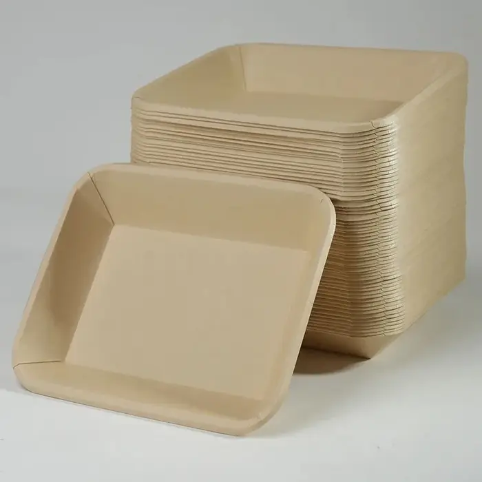 Plateau en papier jetable