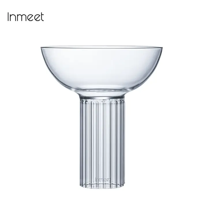 Inmeet A03 coupes en verre à haute teneur en Borosilicate verre à Champagne Martini résistant à la c