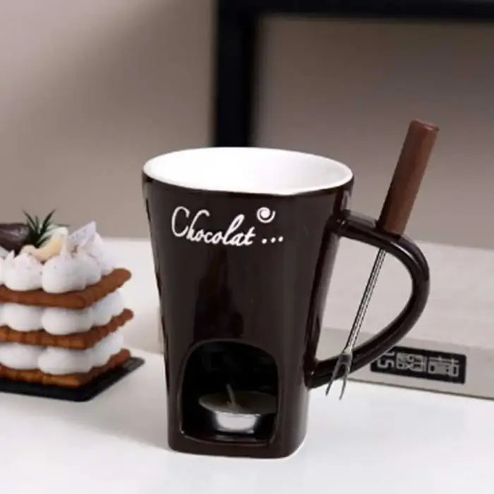 Tasse à fondue au chocolat de 130 ml