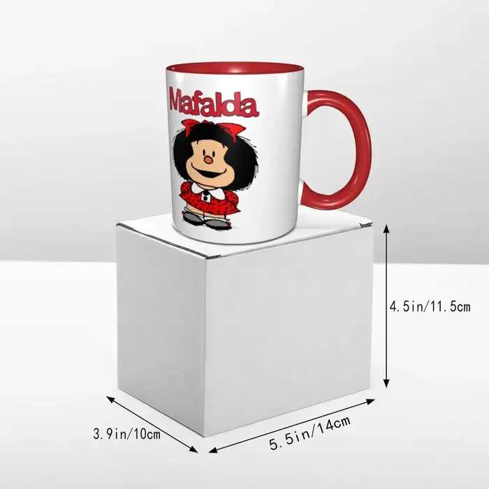 Tasses Mafalda mignonnes personnalisées