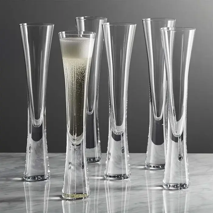 Tasse à Champagne en verre de cristal