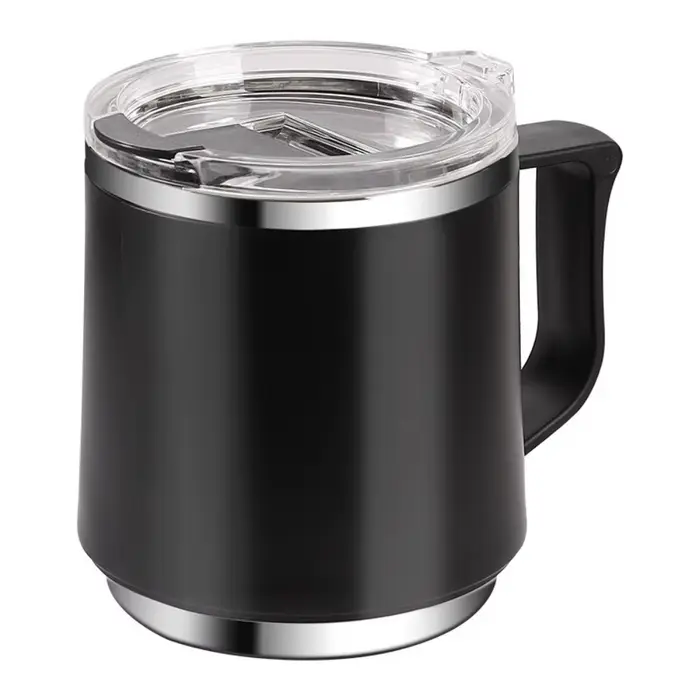 Mug à café isotherme durable, anti-fuite, anti-brûlure, gobelet de voyage scellé avec couvercle, tas