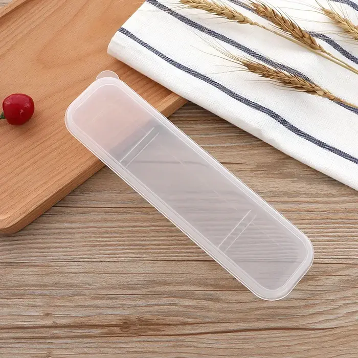 Boîte de vaisselle Portable, boîte de rangement cuillère fourchette cuillère, fourchette, baguettes,