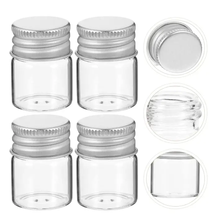 Pot en verre de 5 ml, 6 ml