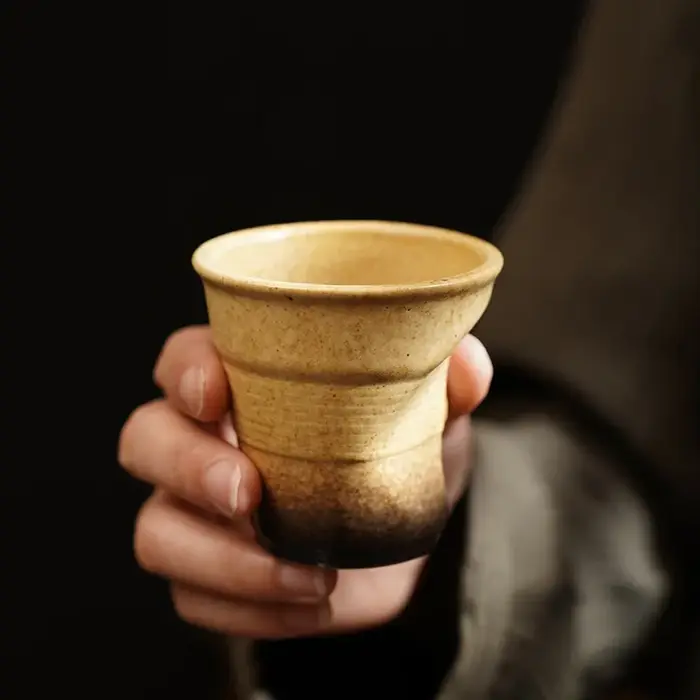 Mini tasse à café irrégulière créative de 3/6oz