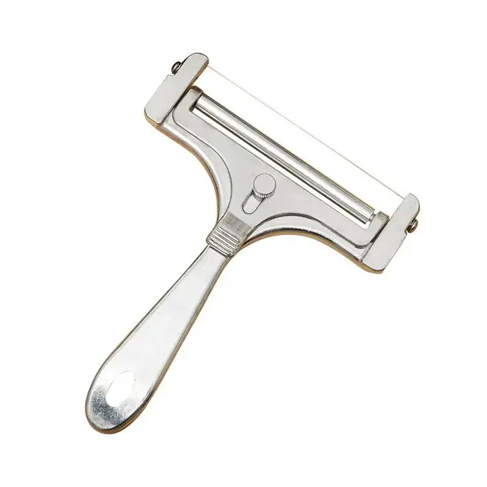 Trancheuse à fromage en alliage d'aluminium, épaisseur réglable, coupe-beurre, rasoir à beurre doux,