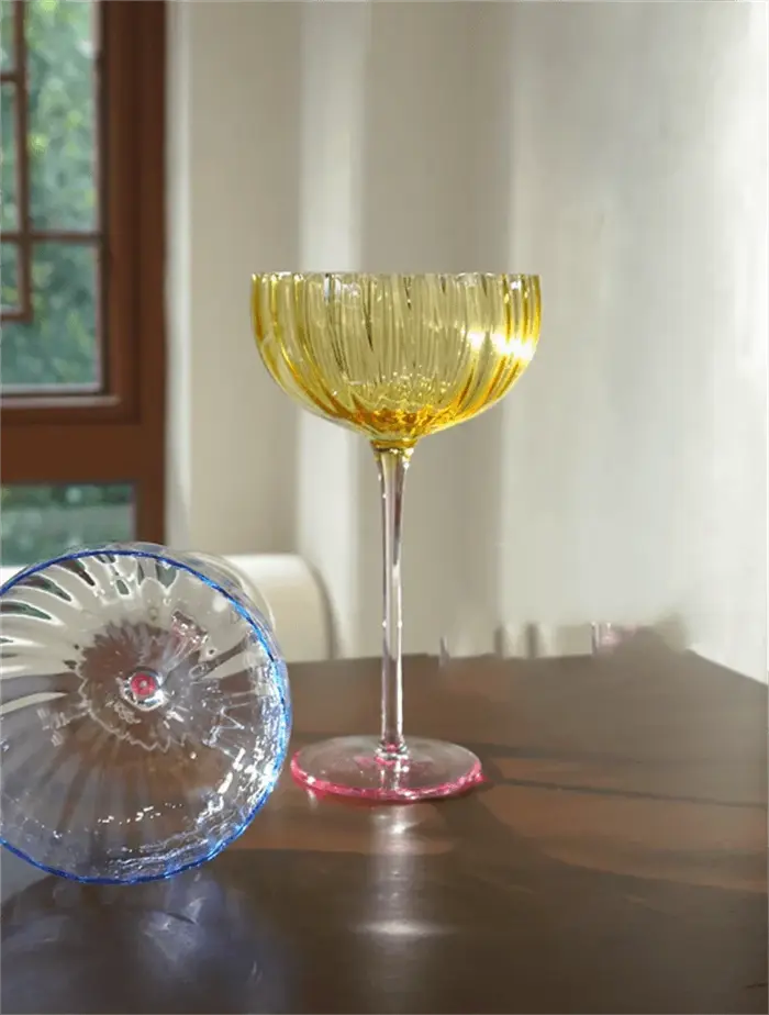 Verres à vin rouge, verres à dessert