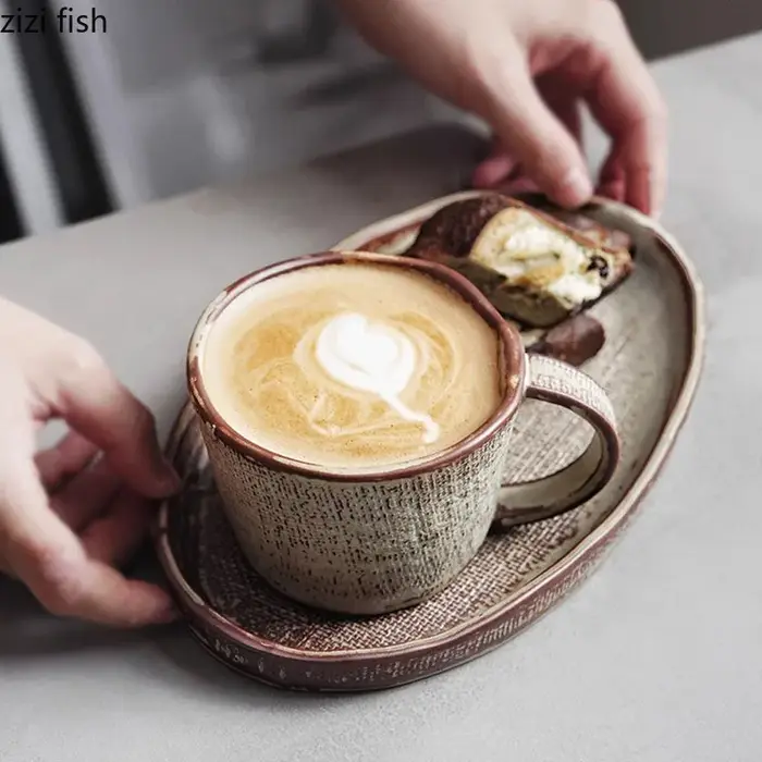 Tasse en céramique rétro japonaise
