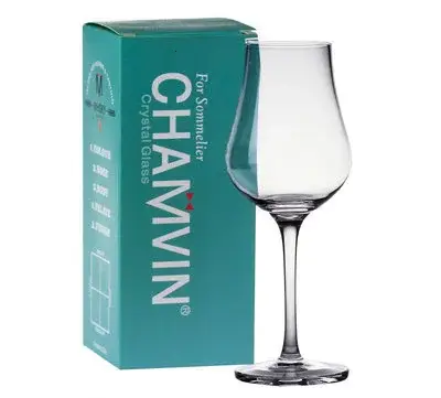 Verre à Vin en Clip Transparent de 170ml, Gobelet de Dégustation de Whisky Chivas Professionnel, pou