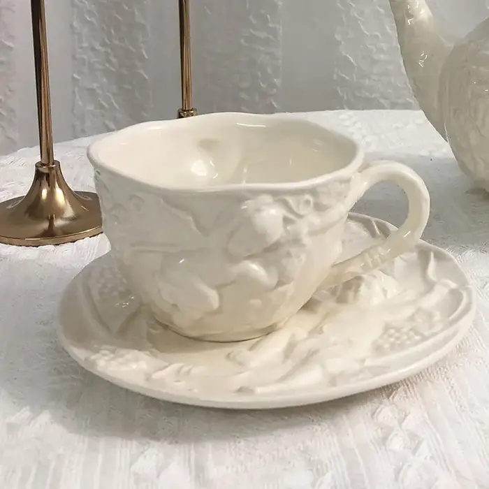Tasse à café d'angle anglais