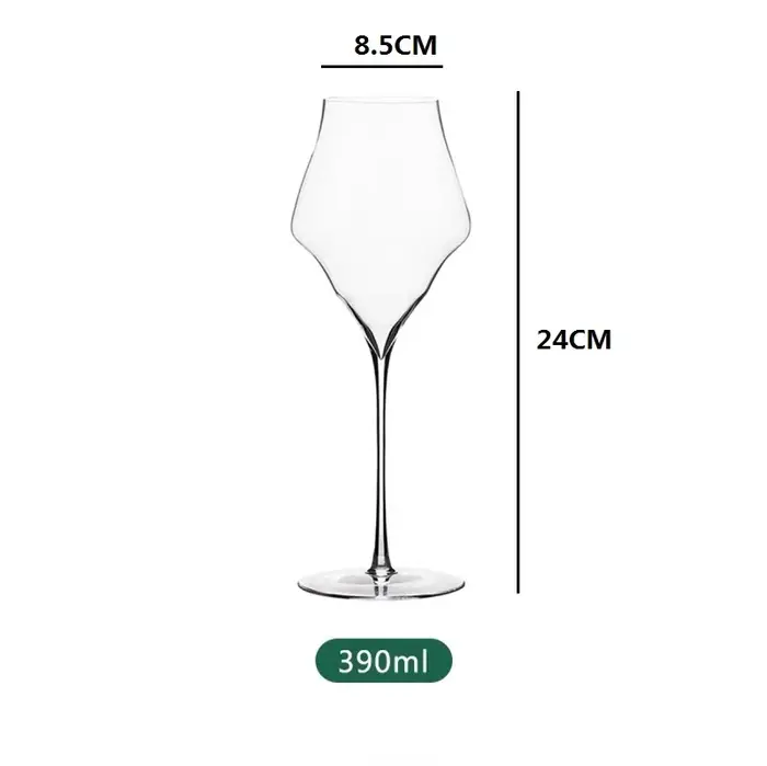 Verre à vin haut de gamme de Style Bordeaux bordeaux, pour fête de Banquet, extrêmement fin, artisan