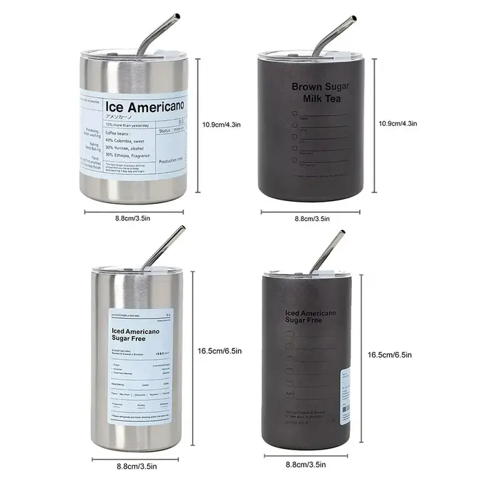 Tasse à café Thermos en acier inoxydable