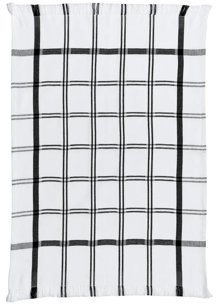 Torchon Carol Noir 50 x 70
