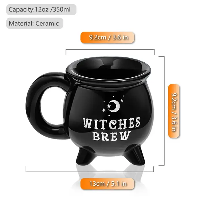 Tasse à café de brassage de sorcière