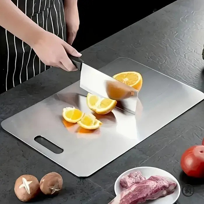 Planches à découper en acier inoxydable