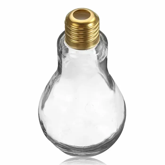 Bouteille en verre avec couvercle