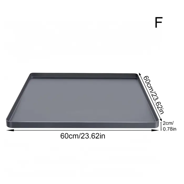 Tapis de vidange pour lave-vaisselle, multifonction, antidérapant, en Silicone souple, Portable, éta