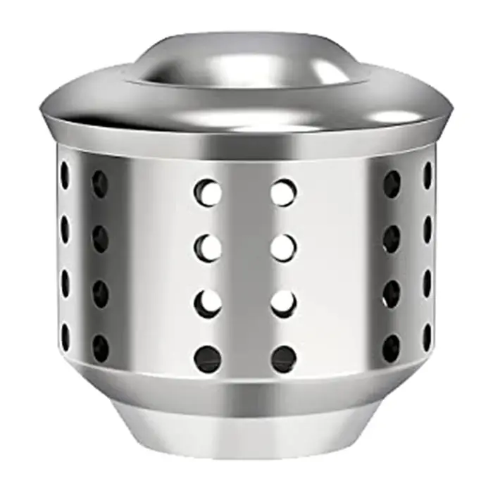 【Peace】1Pc Cafetière Moka universelle en acier inoxydable