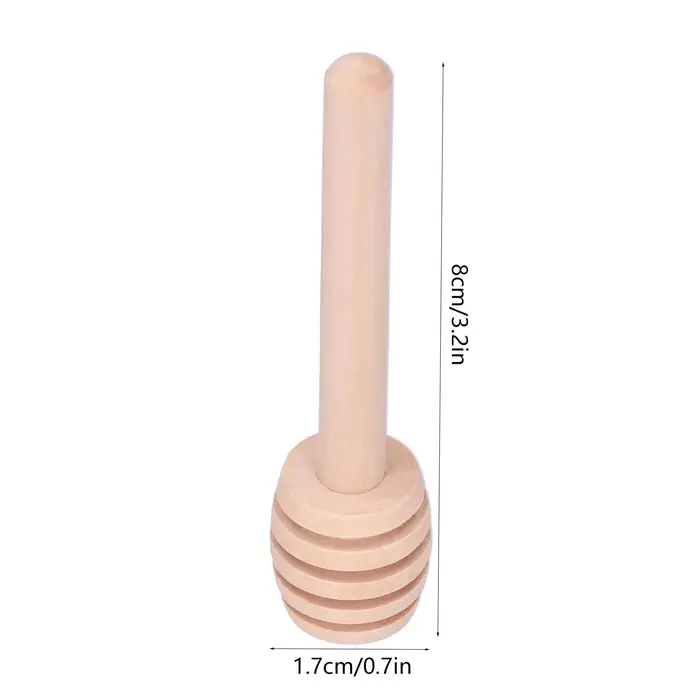 Bâtonnets de louche à miel en bois