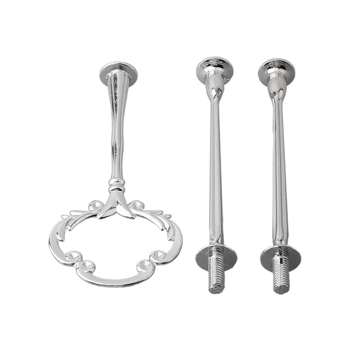 Support à gâteaux doré à 2 ou 3 étages