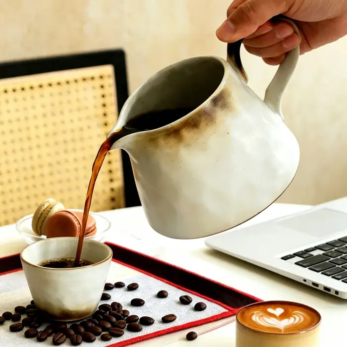 Ensemble de café pour over pour en-casée en céramique Kiln Change
