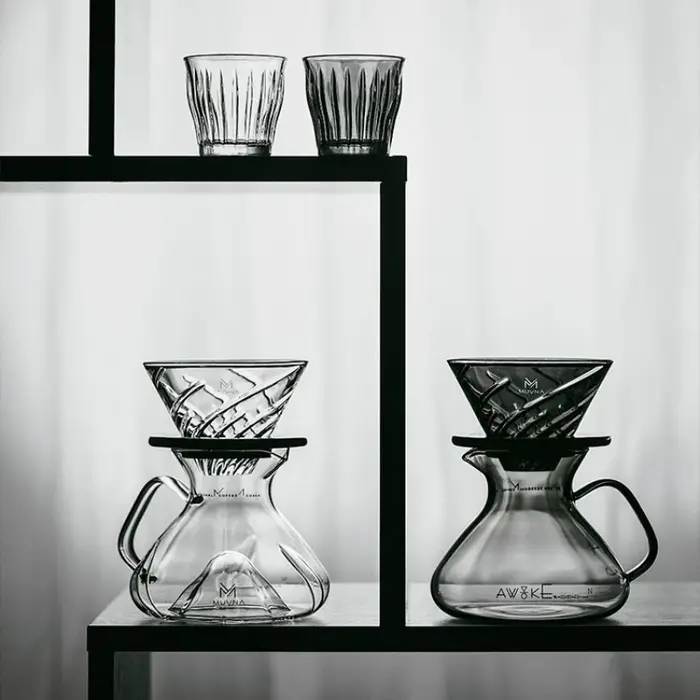Carafe à café en verre MUVNA Tornado Barista 450 ml