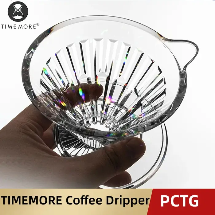 TIMEMORE PCTG cristal oeil goutte à goutte café goutte à goutte verser sur cafetière conique café fi