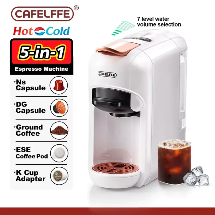 Cafelffe-Machine à café 5 en 1