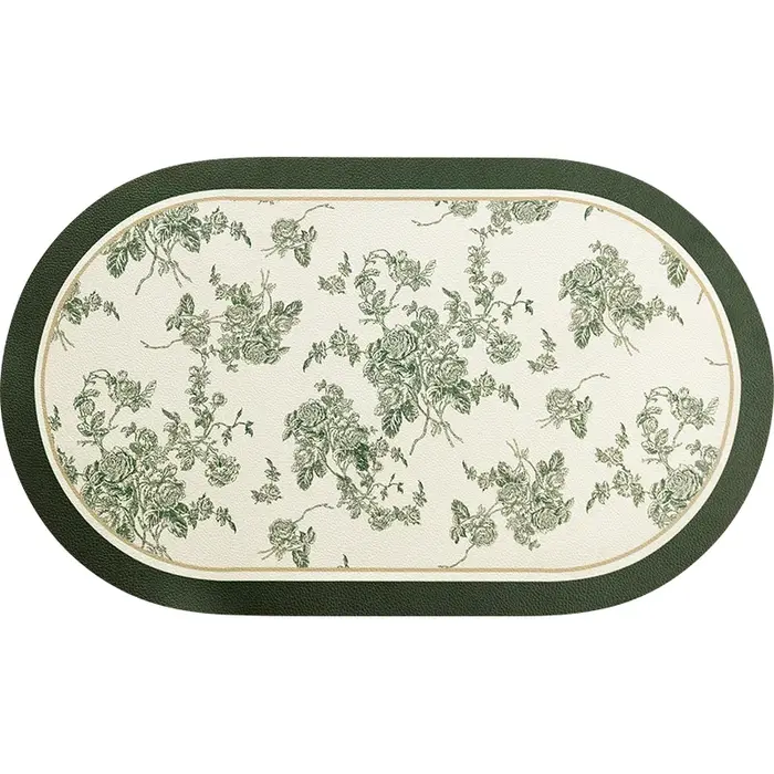 Napperons en cuir français pour Table à manger, napperons antidérapants, cuisine domestique, impermé