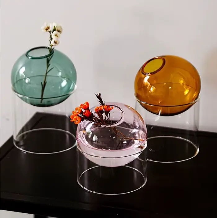 Mini Vase à fleurs rond