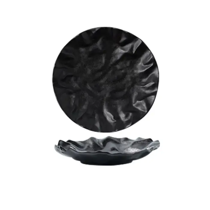 Assiette en céramique pour cuisine occidentale, créative, multifonctionnelle, réutilisable, pour ste