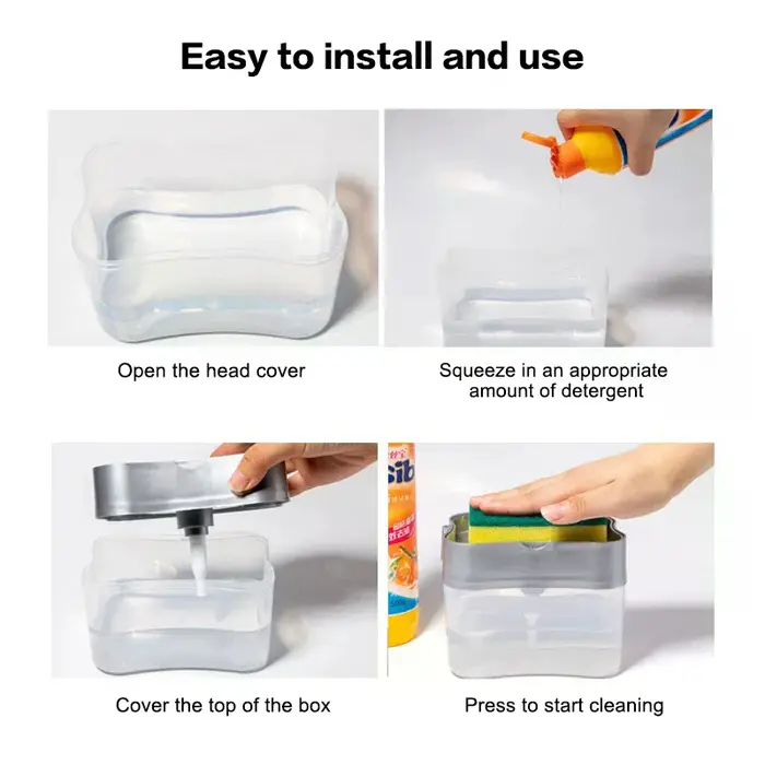 Distributeur de liquide pour vaisselle de cuisine