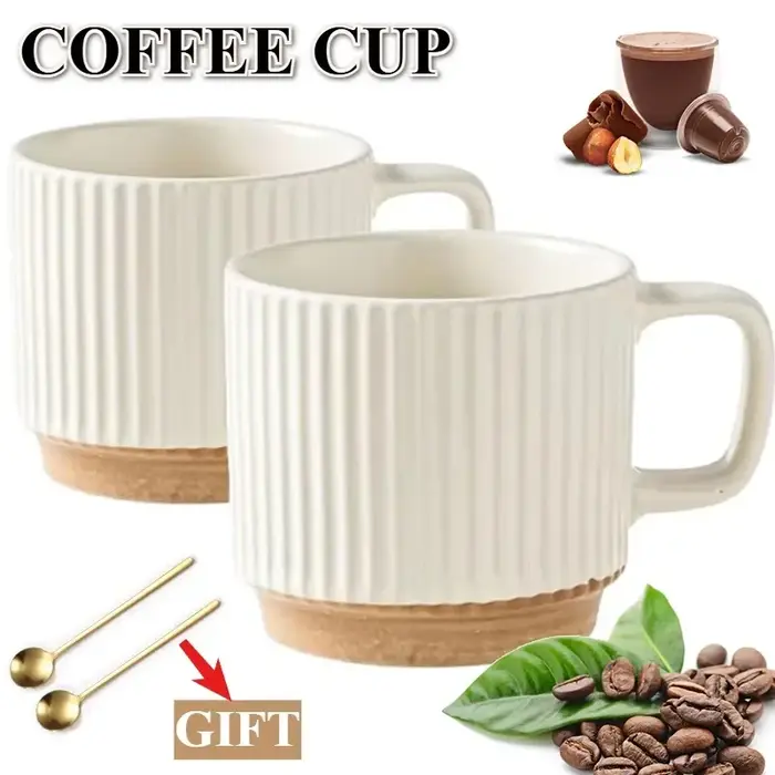 Tasses à café en céramique universelles