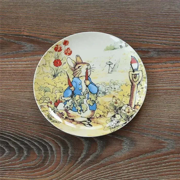 Assiette à collation en céramique