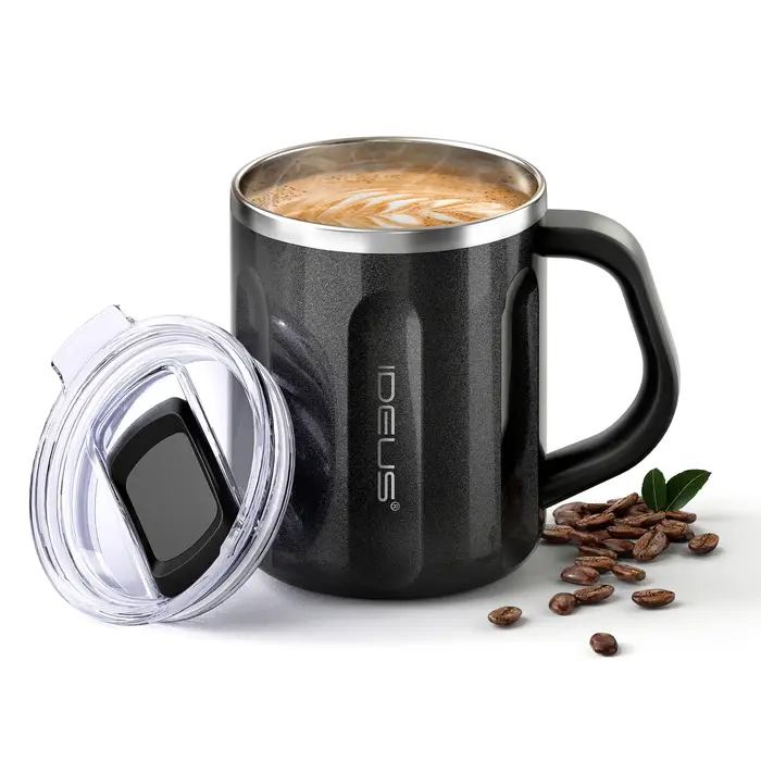 Ideus 304 tasse à café isolée en acier inoxydable