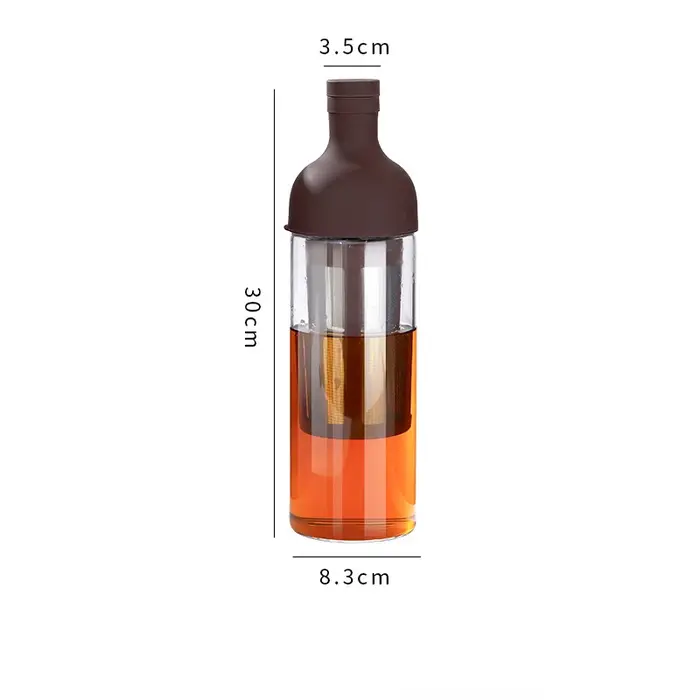 Cafetière à infusion froide en verre faite à la main pour la maison