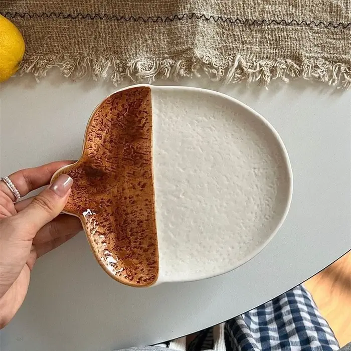 Ensemble créatif d'assiettes de tasse à café d'écureuil 3D