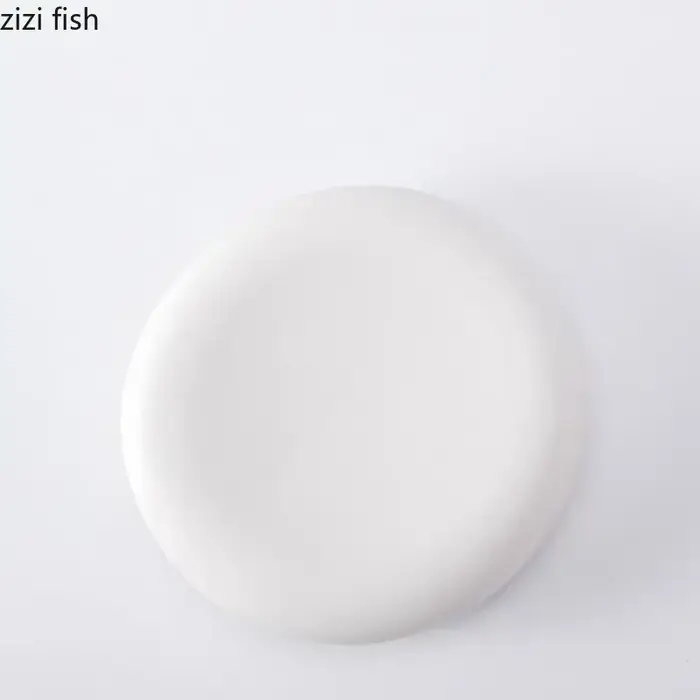 QuePlate-Assiette de cuisson circulaire créative en céramique